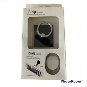 Cell Phone accessories that has a a silver ring